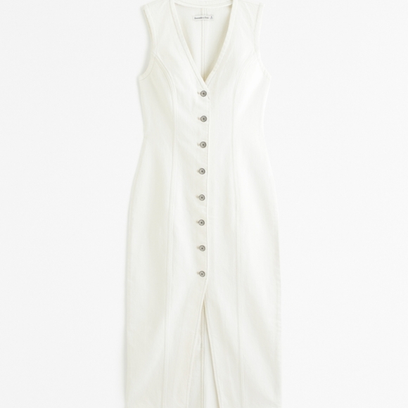Abercrombie & Fitch Dresses & Skirts - The A&F Mara Vest Midi Dress